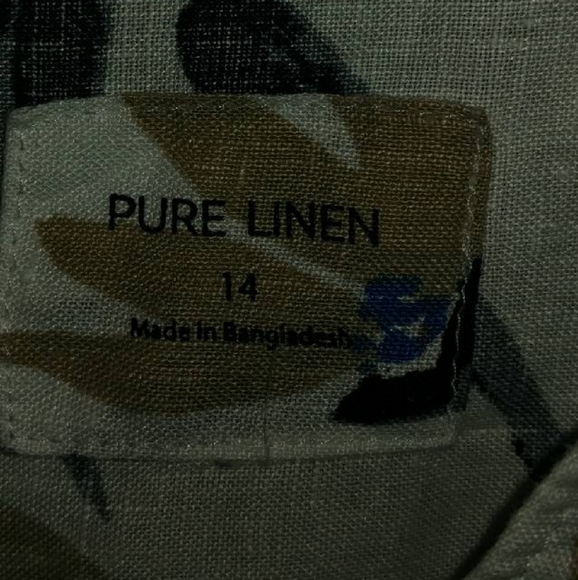 Pure Linen top - Picture 3 of 4